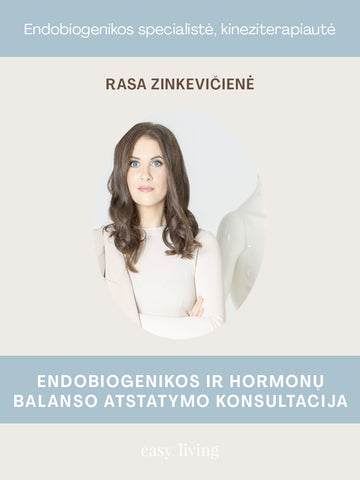 Endobiogenikos ir hormonų balanso atstatymo konsultacija